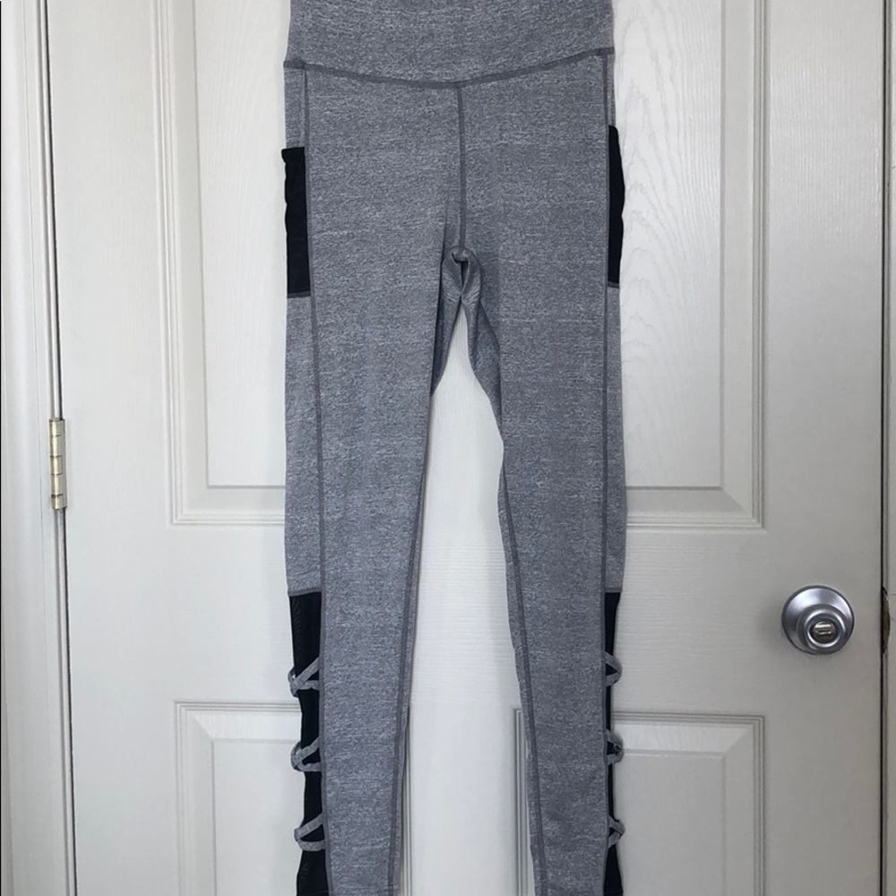 Pop Fit Grey Work Out Leggings
